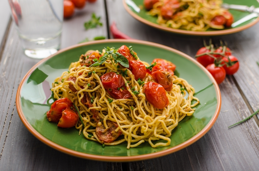 Mediterranean Spaghetti Squash