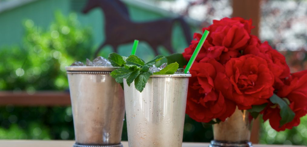Roses and cocktail at a derby
